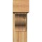 Ekena Millwork Funston Block Rough Sawn Bracket w/ Offset Brace, Western Red Cedar, 8"W x 22"D x 22"H BKT0806X22X22FST05RWR - alternate 4